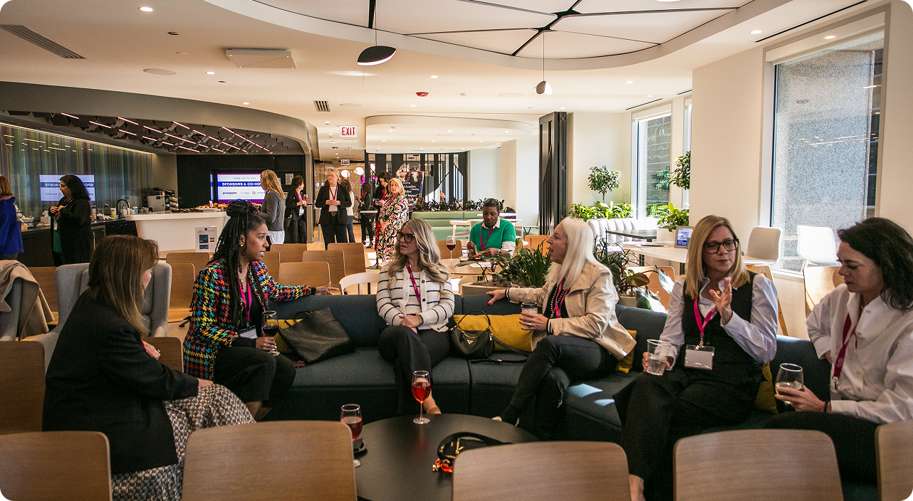 women leaders connecting